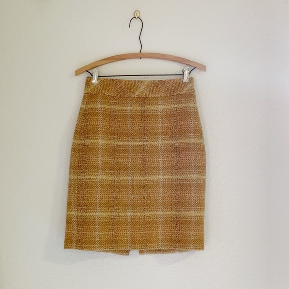 J. Crew Dresses & Skirts - • J. Crew • High waisted mustard wool skirt. 2